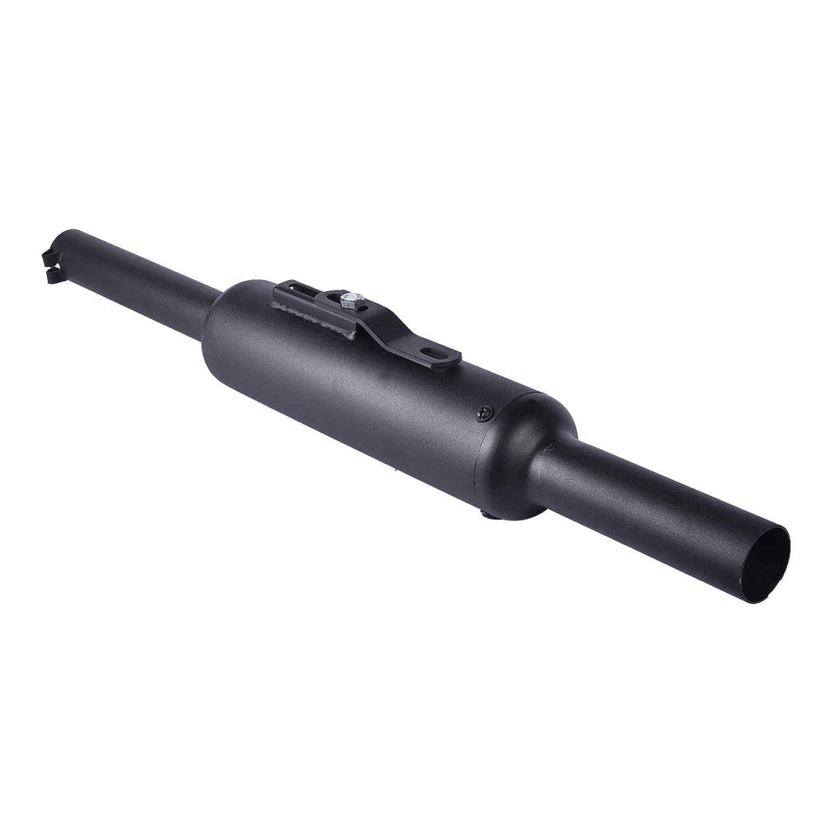 LGP Indore W-Logo motorcycle silencer silver and black