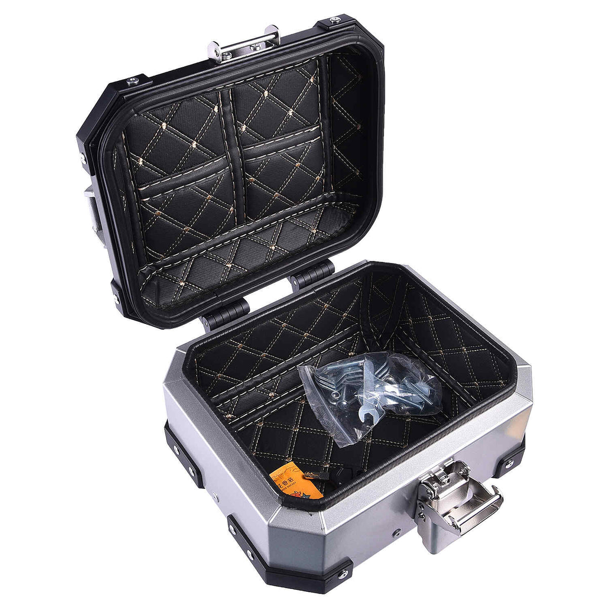 LGP 10L aluminum motorcycle top box black variant