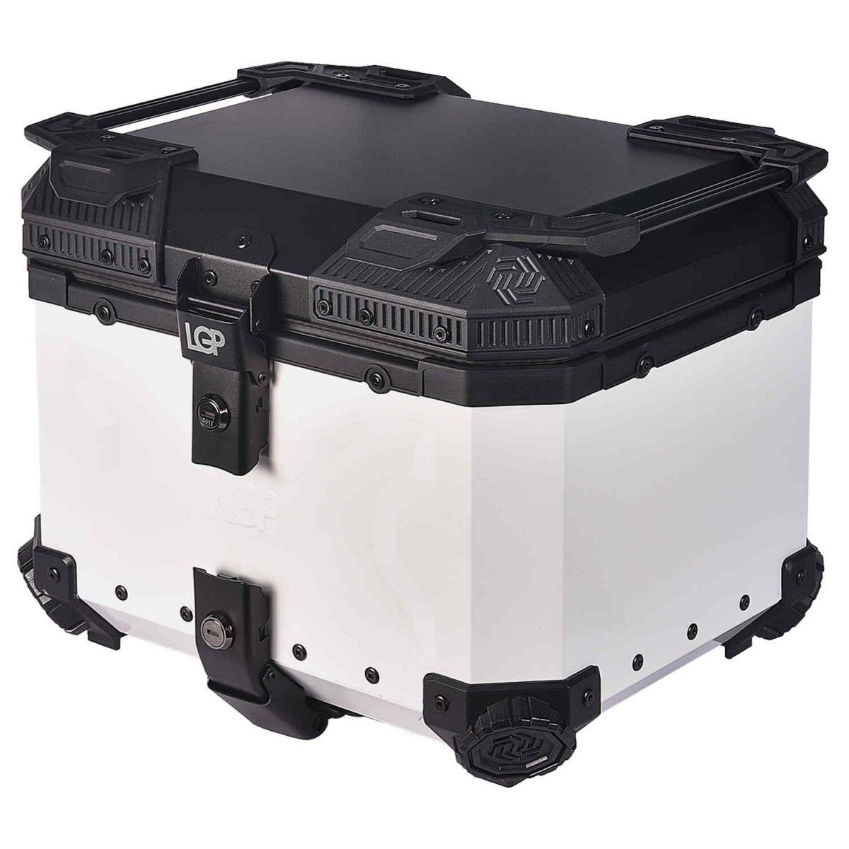 LGP 25L aluminium motorcycle top box white