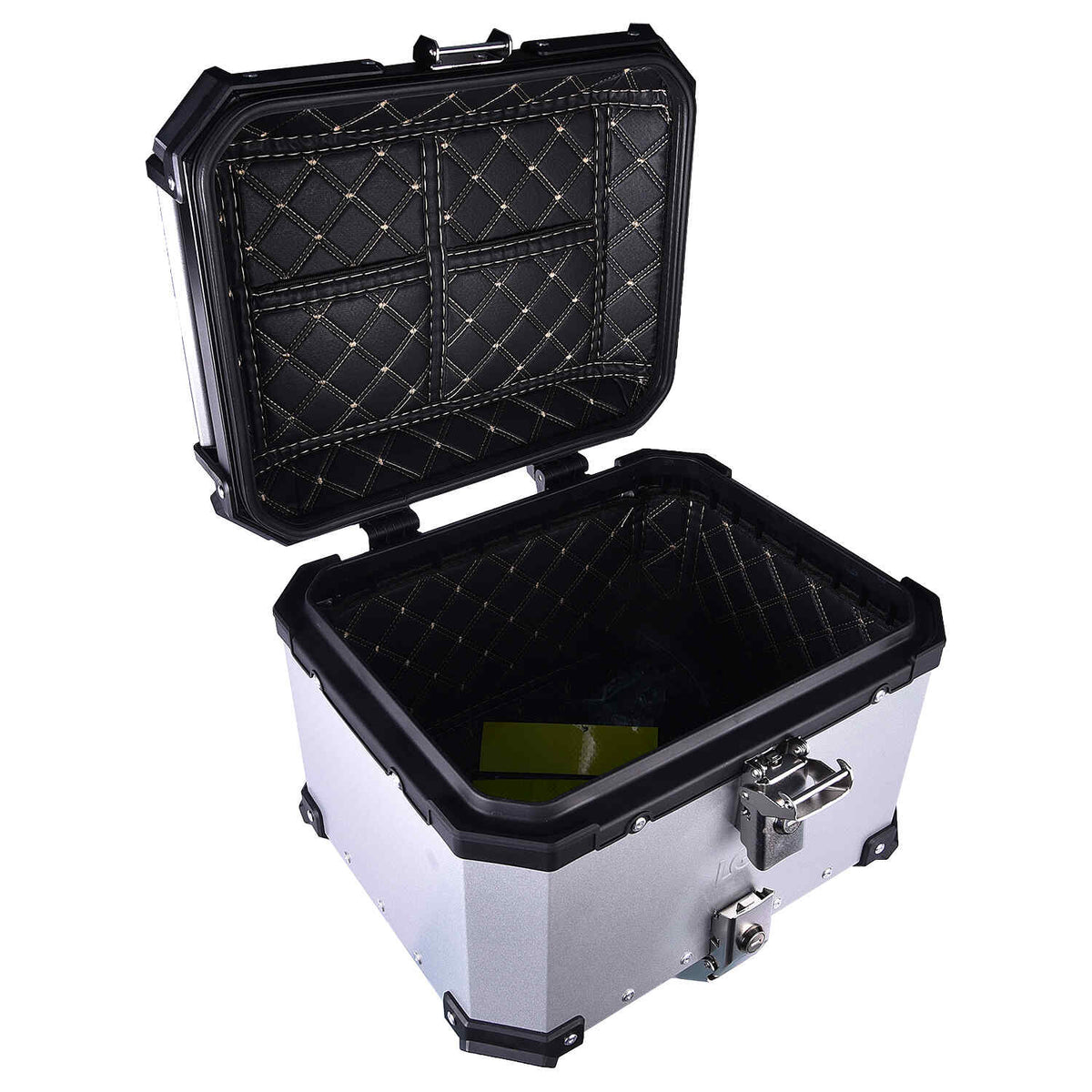 LGP 36L motorcycle top box with backrest silver variant