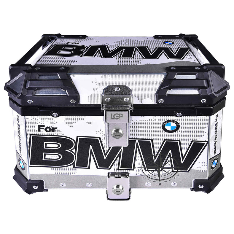 LGP 45L BMW Draw aluminum motorcycle top box black