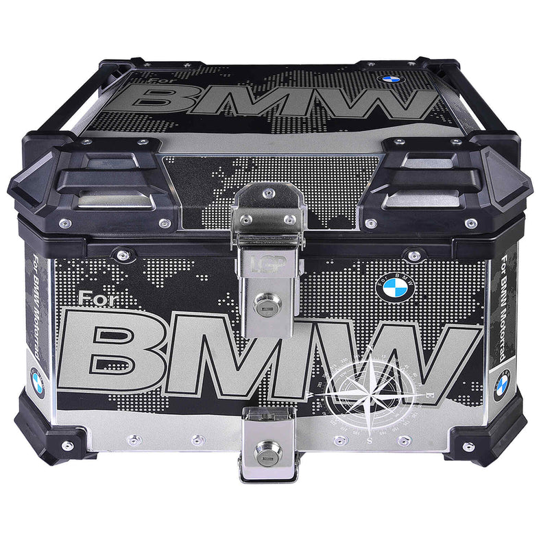 LGP 45L BMW Draw aluminum motorcycle top box black