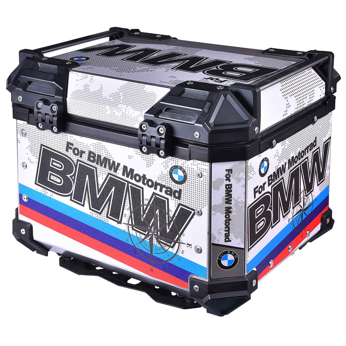 LGP 45L BMW Draw aluminum motorcycle top box black