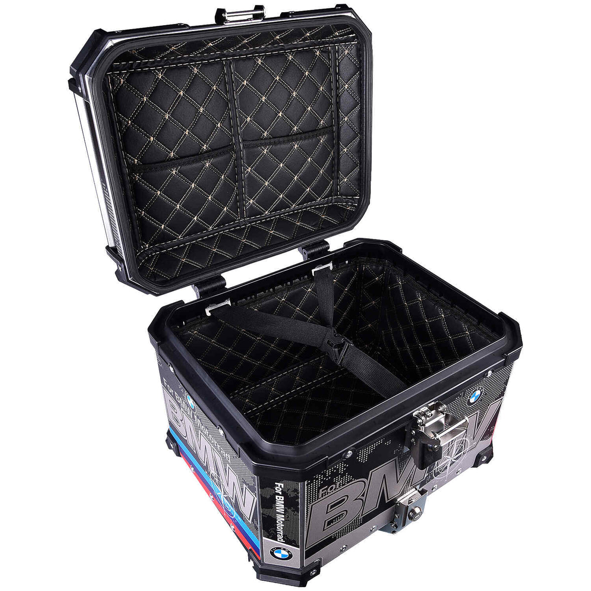 LGP 45L BMW Draw aluminum motorcycle top box black