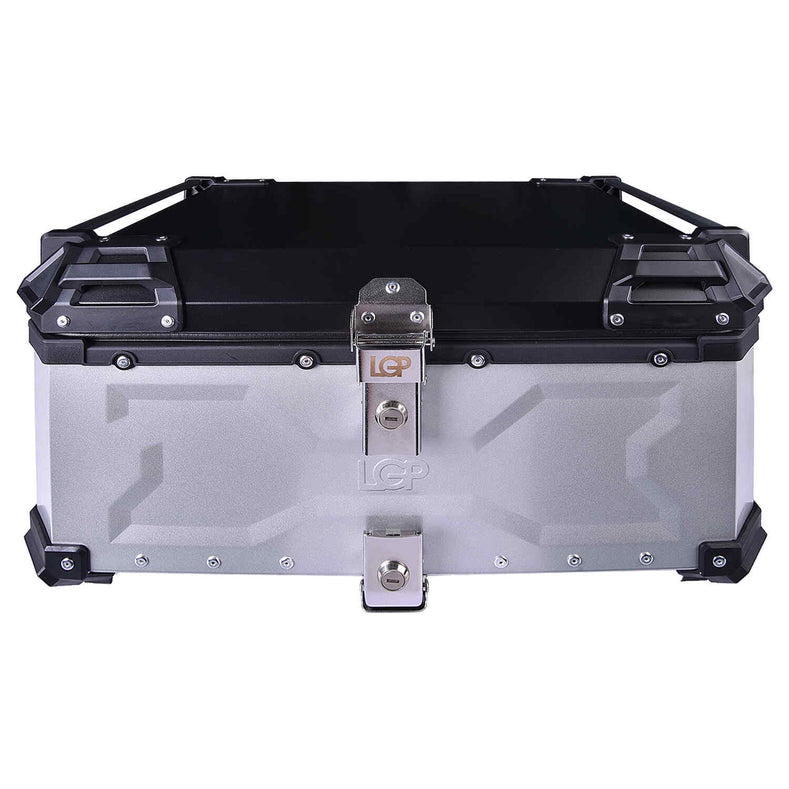 LGP 65L Type X motorcycle top box black aluminum