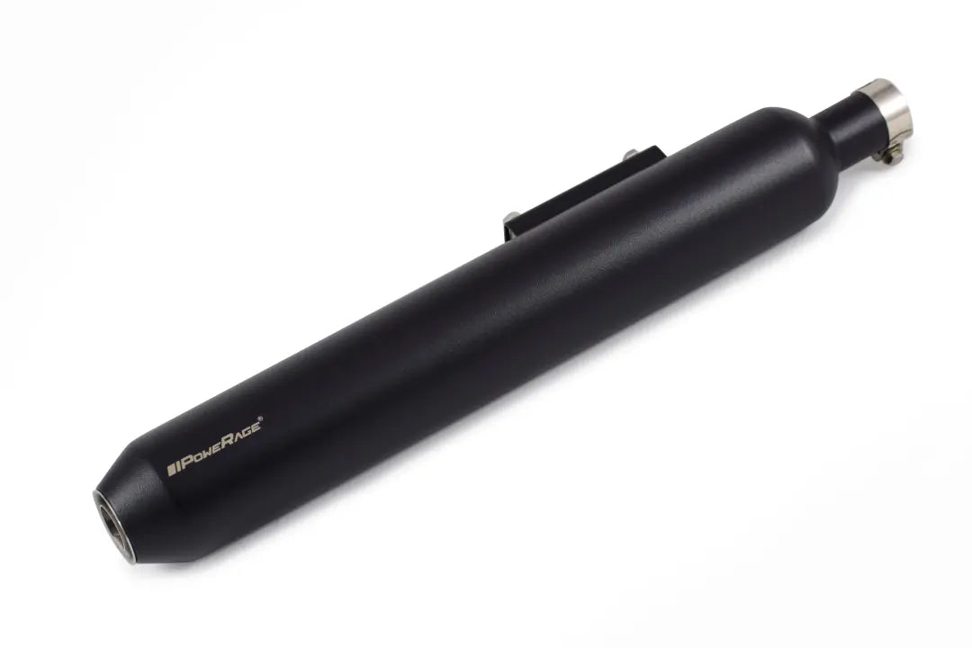 PowerRage Slip On Exhaust Royal Enfield Meteor 350 Black Finish