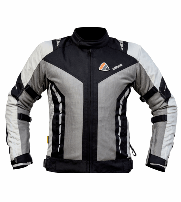 Bison ProGear Masculine V2 riding jacket black grey
