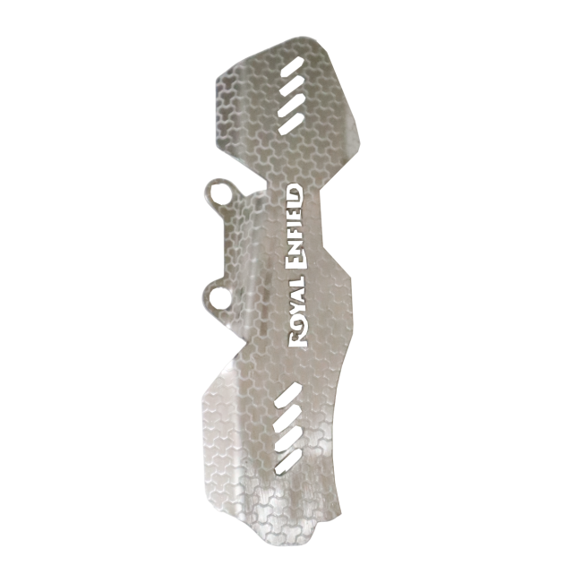 MotoCare master cylinder guard Himalayan 450 silver