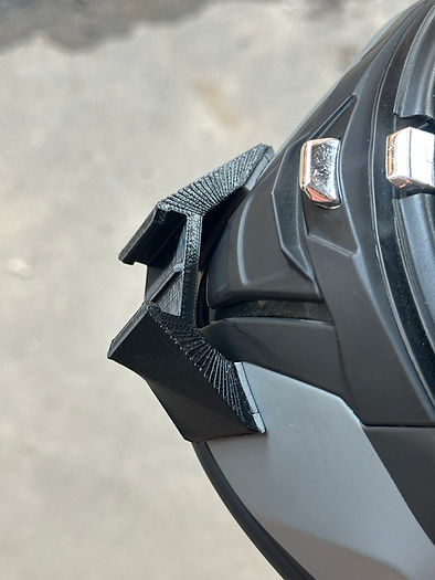 MT Blade 2 chin mount for GoPro camera