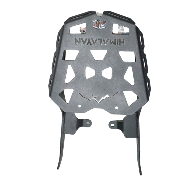 MotoCare CNC carrier with plate Himalayan 411 black