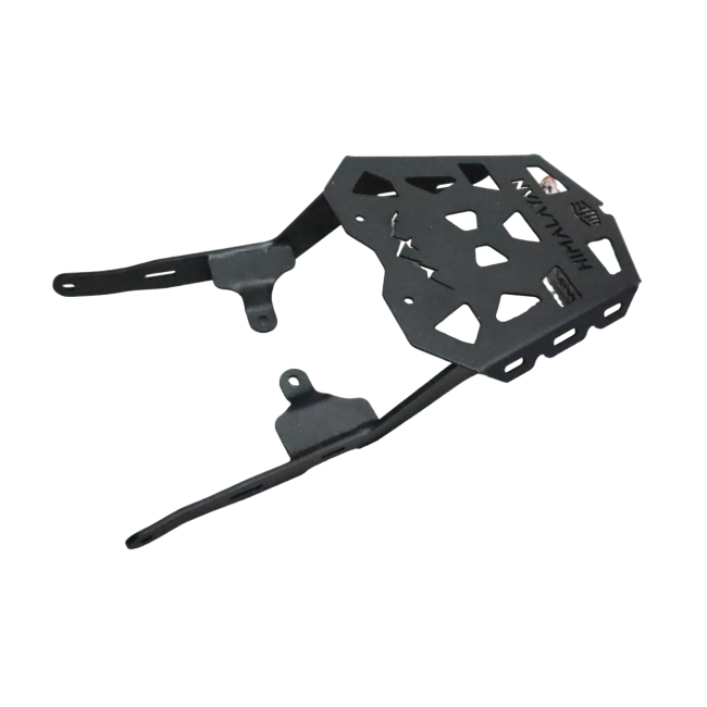 MotoCare CNC carrier with plate Himalayan 411 black