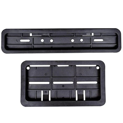 Front and Back Number Plate Frame