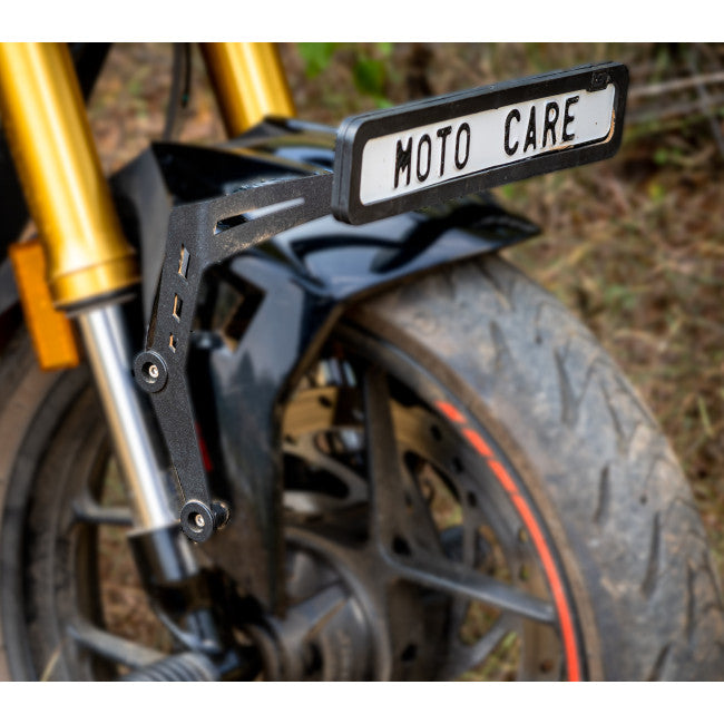 MotoCare number plate holder for TVS Apache RTR 310