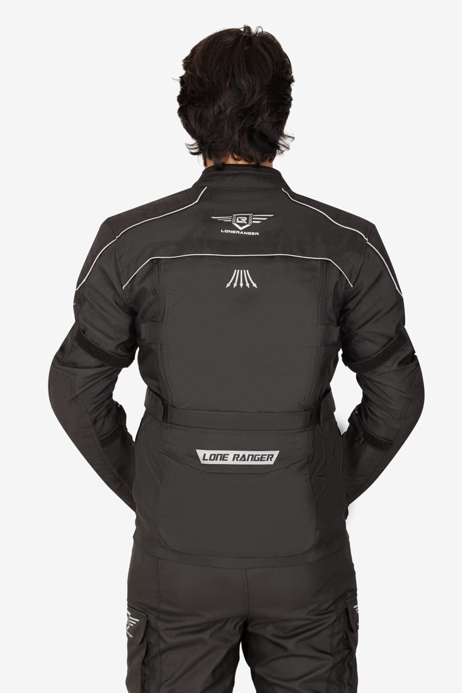 Lone Ranger Viking touring motorcycle jacket front view