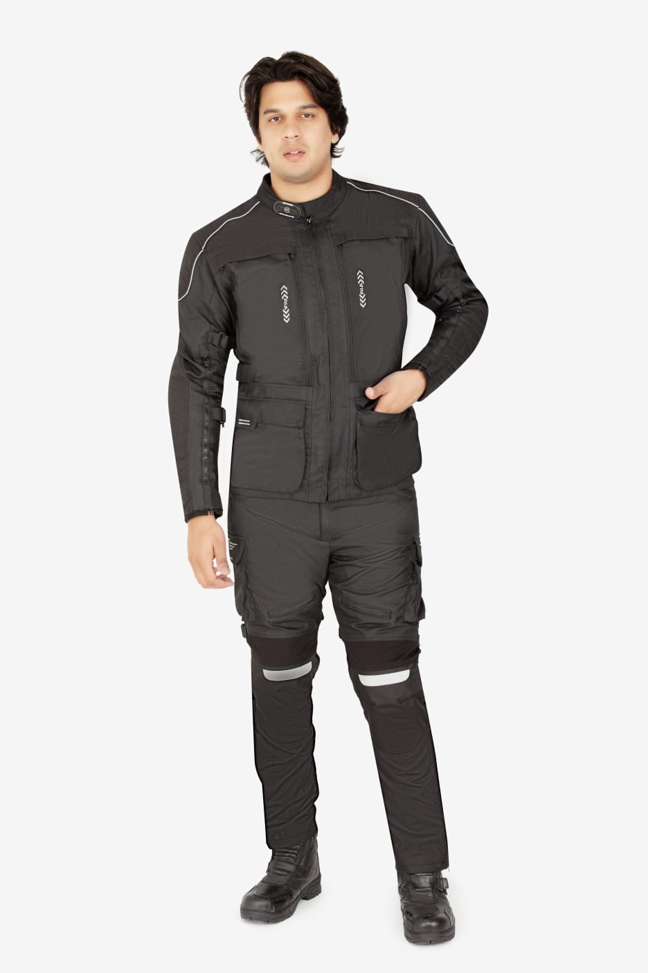 Lone Ranger Viking touring motorcycle jacket front view