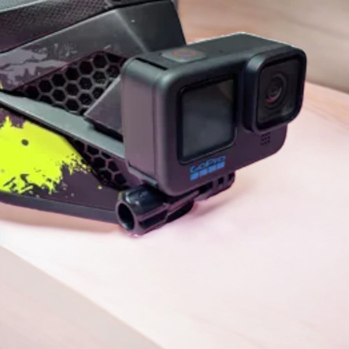 O’Neal 3 SRS helmet chin mount with GoPro installed