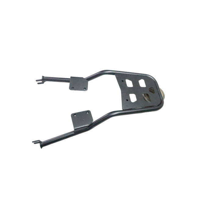 MotoCare pipe carrier with plate for Royal Enfield Hunter 350