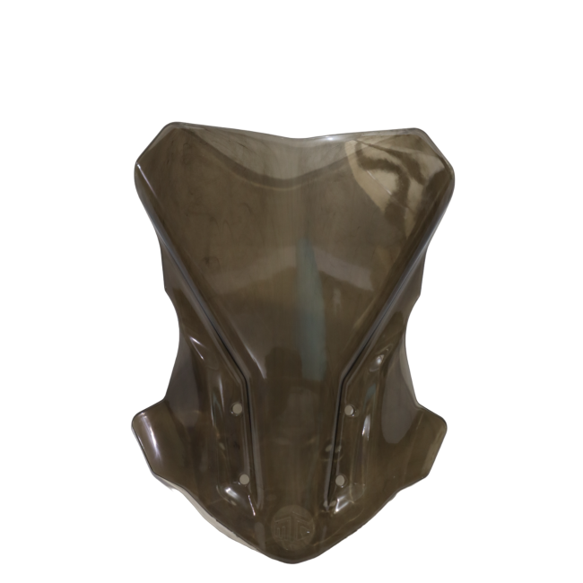 MotoCare polycarbonate visor for TVS Apache RTR 310
