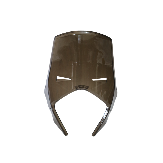 MotoCare polycarbonate visor KTM Adventure 250 390 windshield protector black clear smoke