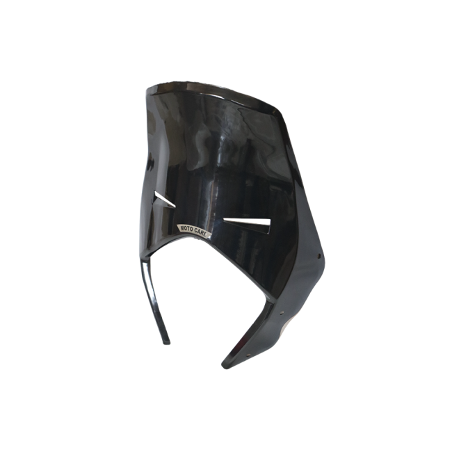 MotoCare polycarbonate visor KTM Adventure 250 390 windshield protector black clear smoke