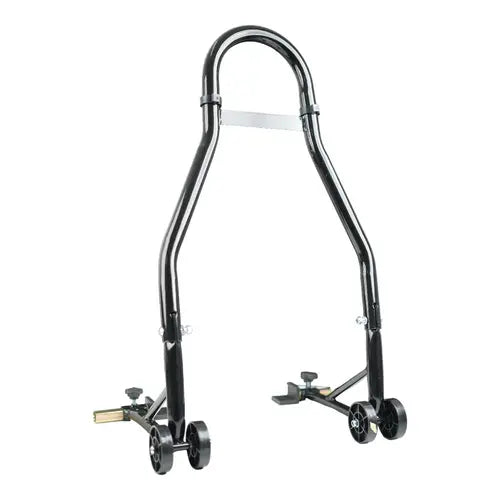 BSDDP Black Motorcycle Paddock Stand for Rear Wheel Maintenance and Servicing