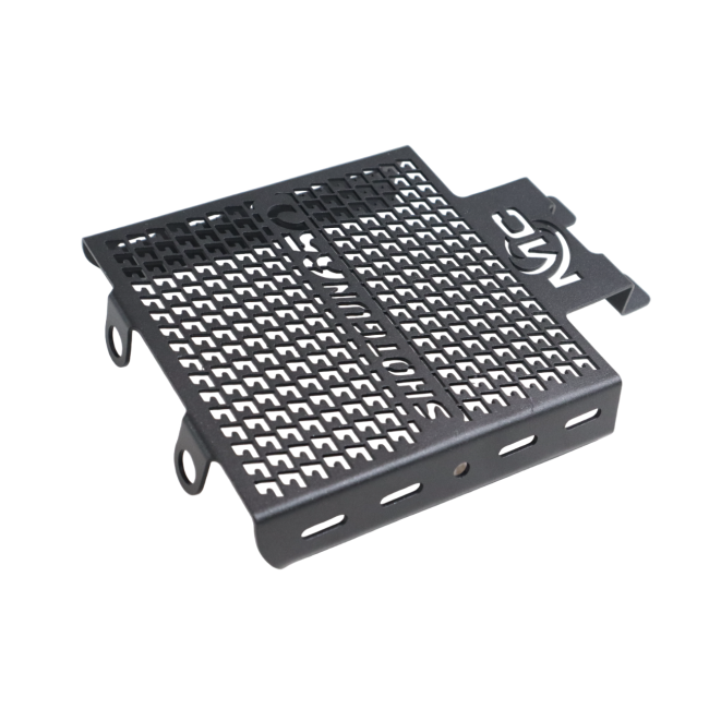 MotoCare radiator guard black Shotgun 650 front view