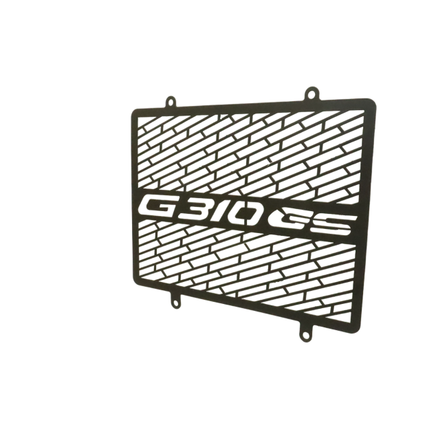 MotoCare Radiator Guard Black BMW G 310 GS front view