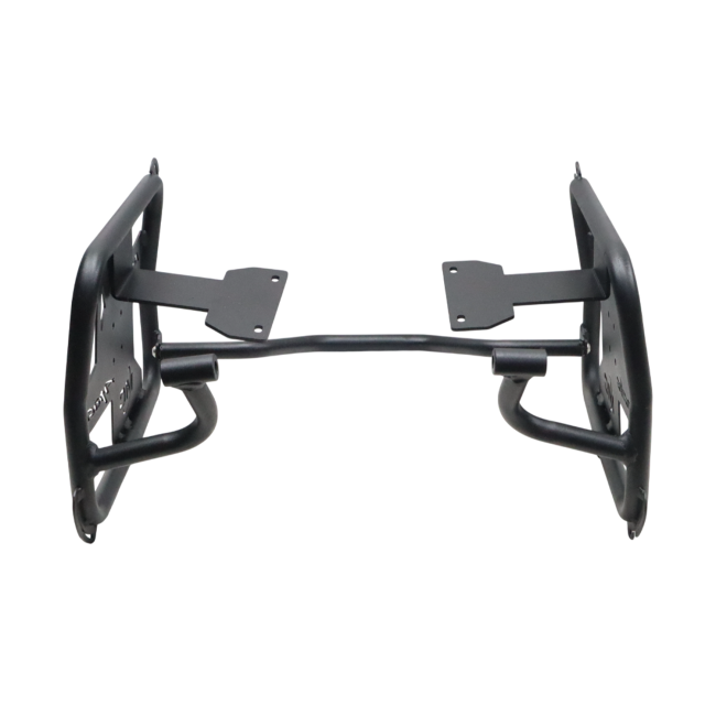 MotoCare saddle stay with plate for TVS Apache RTX 300 luggage support bracket pannier carrier motorcycle accessory
