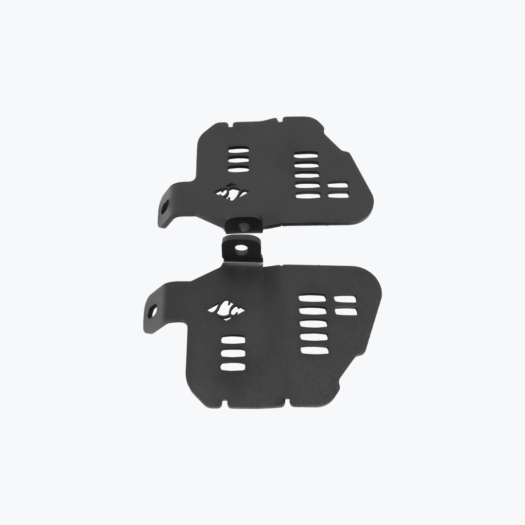 Legundary Bolster Foot Rest Black for Royal Enfield Scram 440 heavy duty rider foot peg accessory