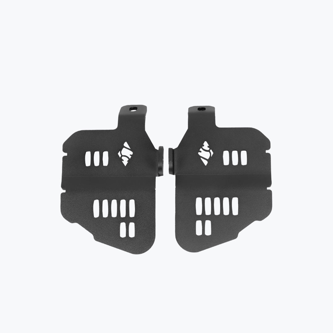 Legundary Bolster Foot Rest Black for Royal Enfield Scram 440 heavy duty rider foot peg accessory