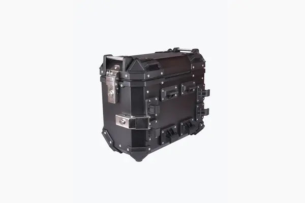 JB RACING TOPBOX WITH PANNIERS JB TC X45L ECONOMY BLACK + JB SB X36L PREMIUM BLACK