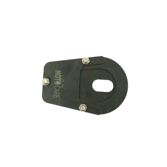 MotoCare side stand extender KTM Adventure 250 390 foot enlarger plate black