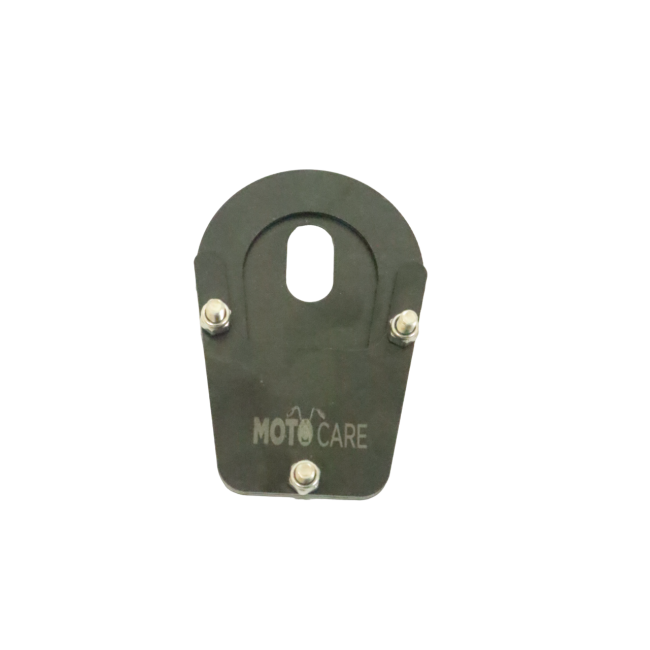 MotoCare side stand extender KTM Adventure 250 390 foot enlarger plate black