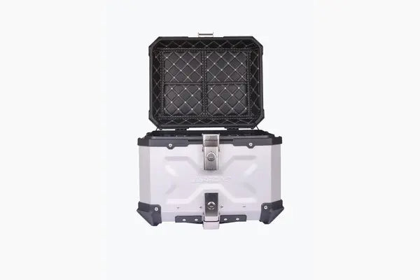 JB RACING TOP BOX 45L SILVER PREMIUM