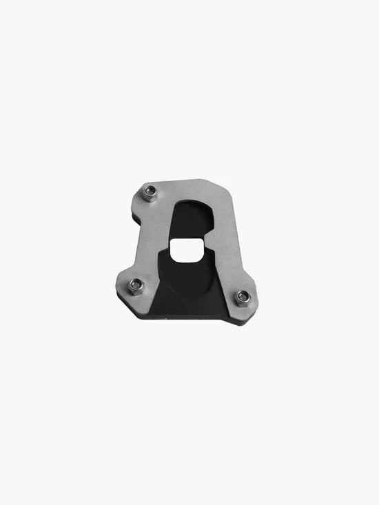 Legundary Custom Side Stand Base for Harley-Davidson X440 Stainless Steel Silver Stand Enlarger Plate