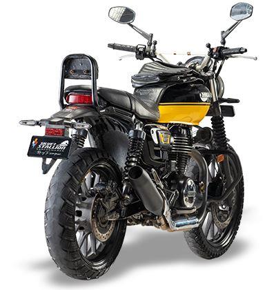 Silver Stallion Drift performance exhaust for Honda CB350RS black matte