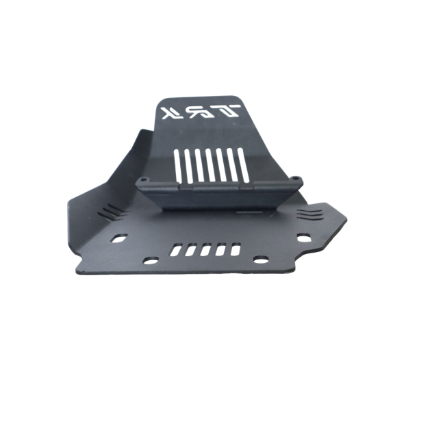 Motocare sump guard installed on Benelli TRK 502