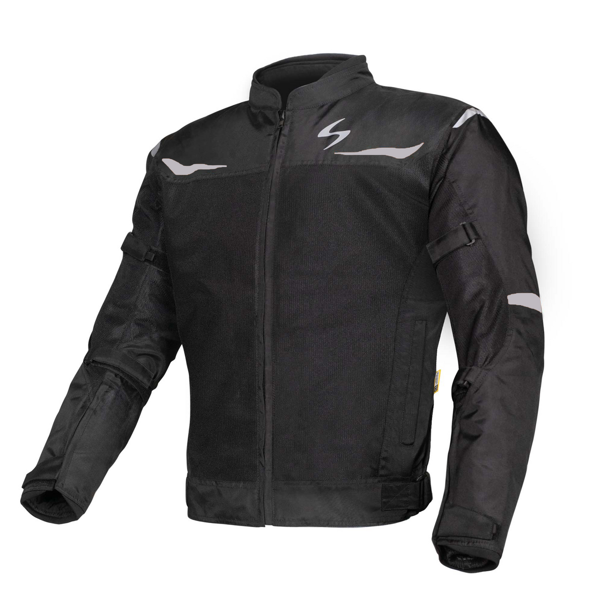 SCALA Blaze Motorcycle Riding Jacket Black with CE Level 2 Armor