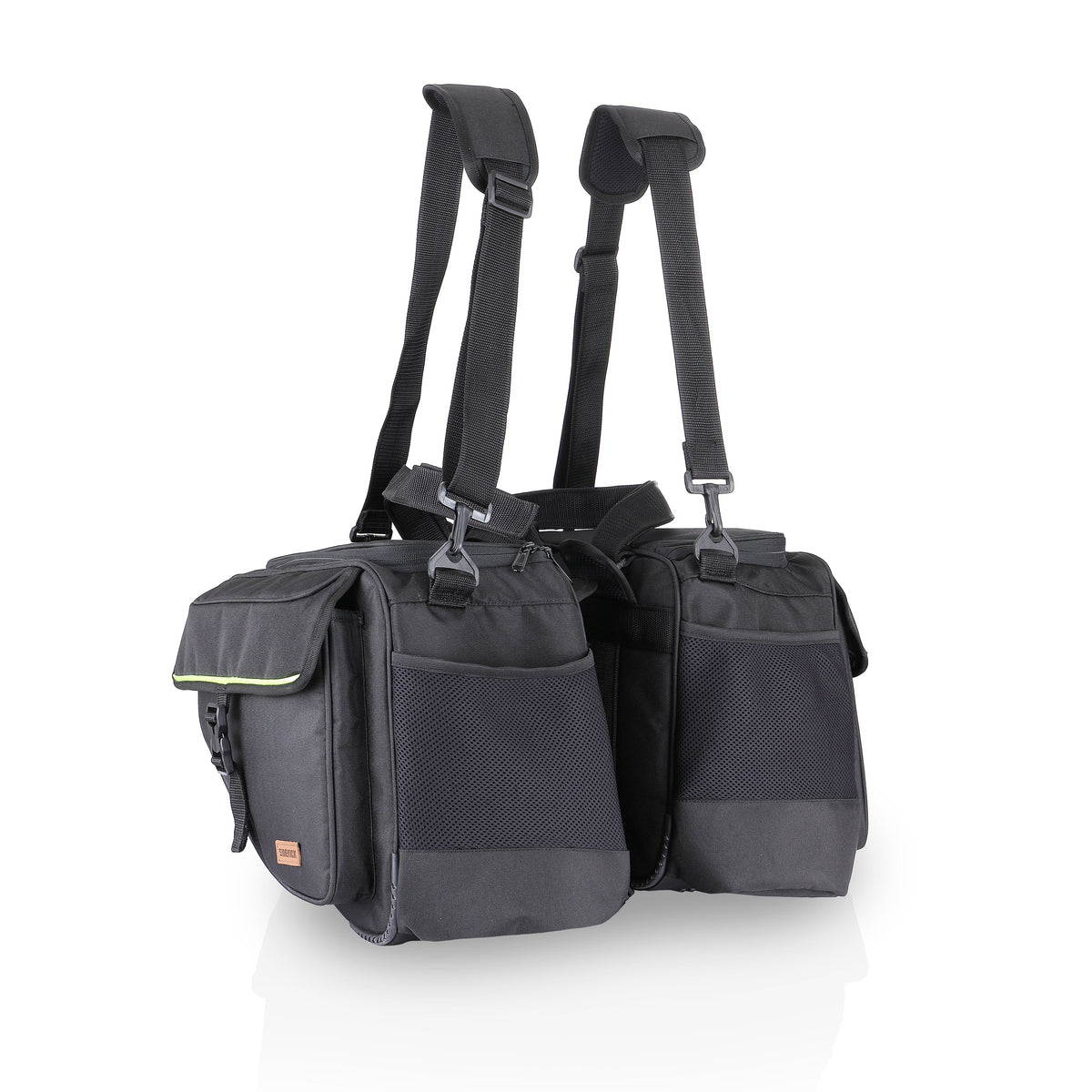Guardian Gears SideKick Sports 45L motorcycle saddlebags with rain cover