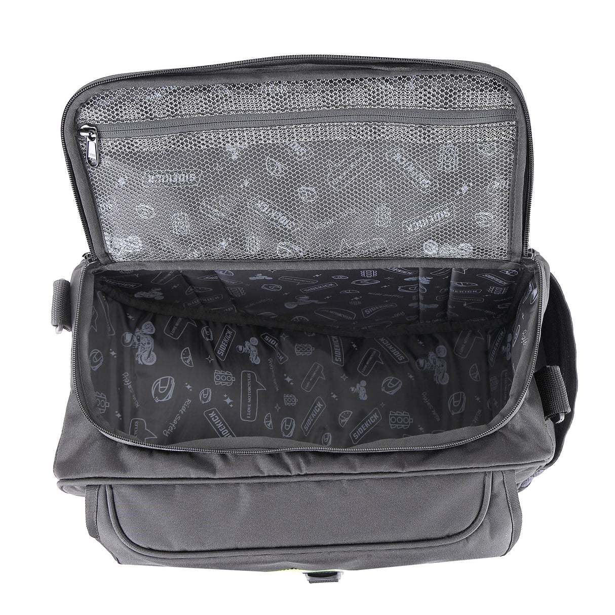 Guardian Gears SideKick Sports 45L motorcycle saddlebags with rain cover
