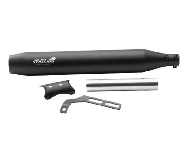 Silver Stallion Performance exhaust for BSA Gold Star 650 in Black Matte