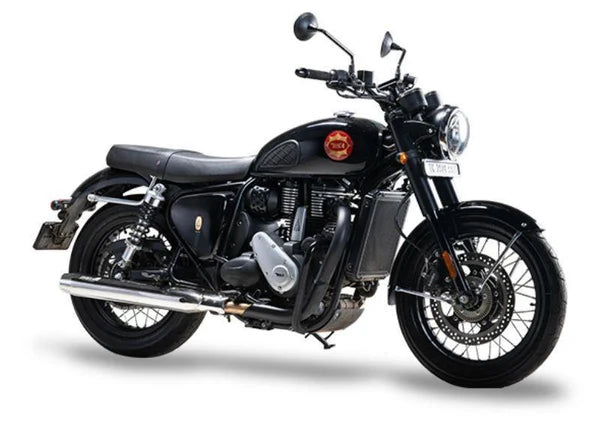 Silver Stallion Ranger performance exhaust for BSA Gold Star 650 silver black matte brushed