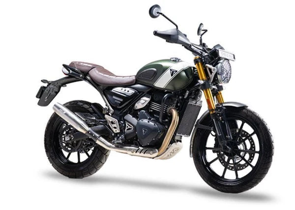 Silver Stallion Performance Exhaust for Triumph Speed 400 Matte Black