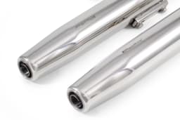 PowerRage Slip On Exhaust Royal Enfield Super Meteor 650 Polish Finish
