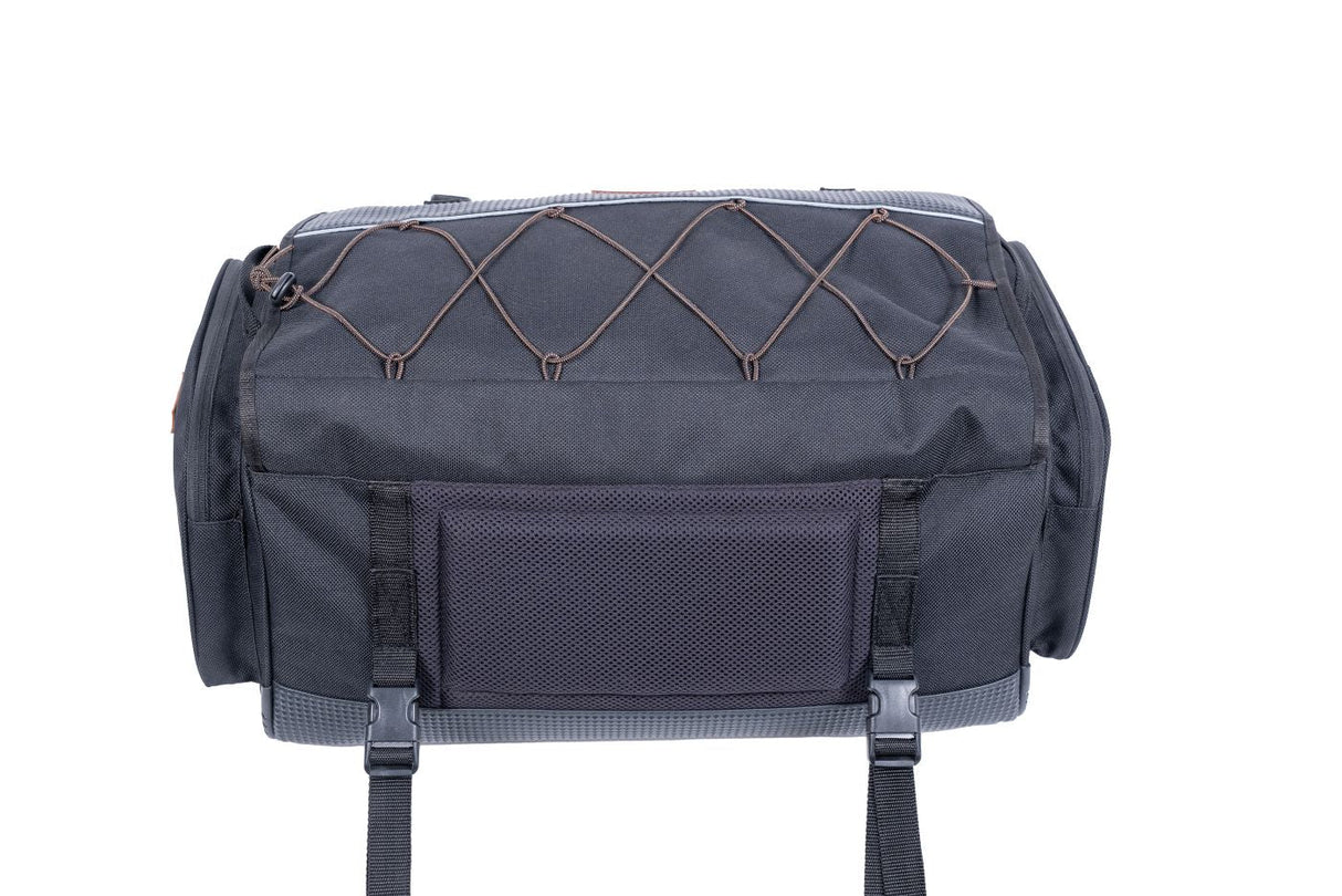 Guardian Gears Alpha 60L Universal Waterproof Motorcycle Tail Bag with Rain Cover and Inner Dry Bags