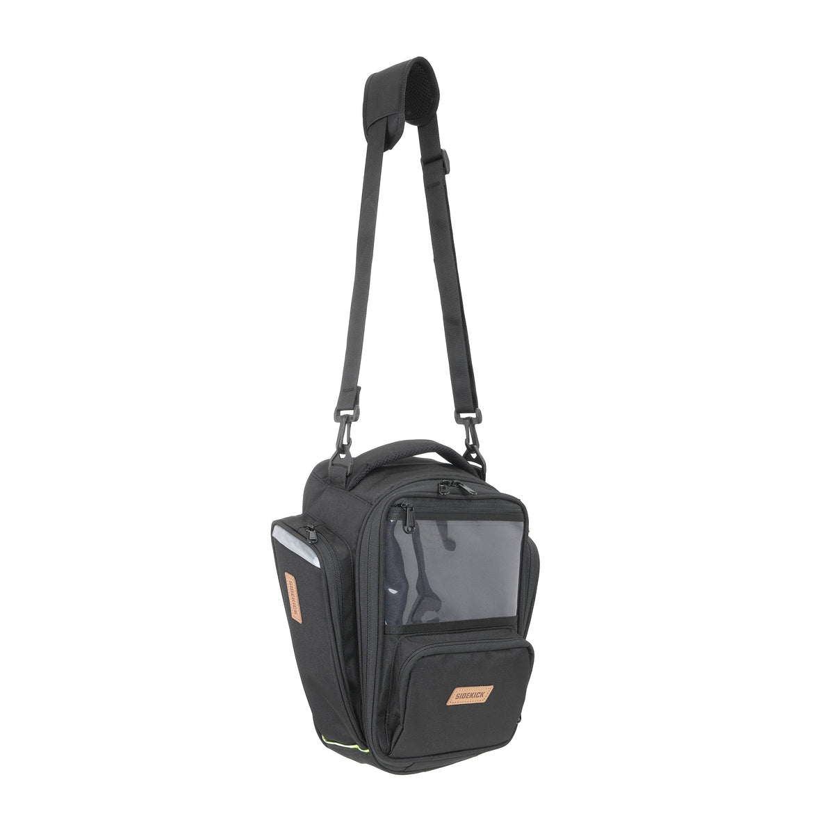 SideKick 15L magnetic motorcycle tank bag mounted on bike fuel tank