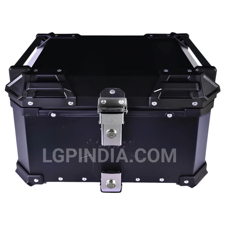 LGP 45L Black Speed 400 aluminum motorcycle top box