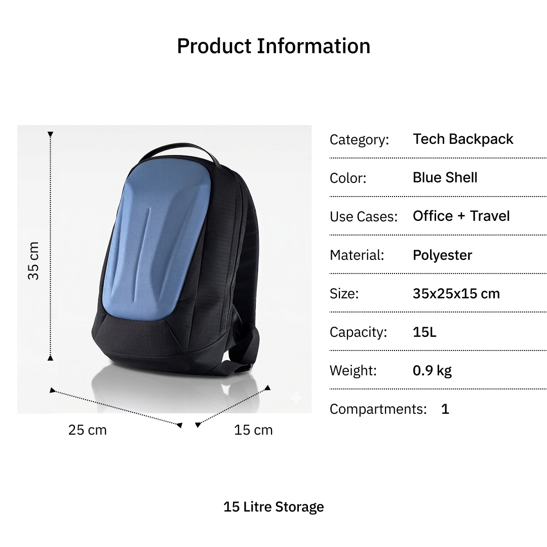 Vantora Switch Sling Backpack 15L – Convertible Water-Resistant Everyday Carry Bag for Work, Travel and Daily Commute
