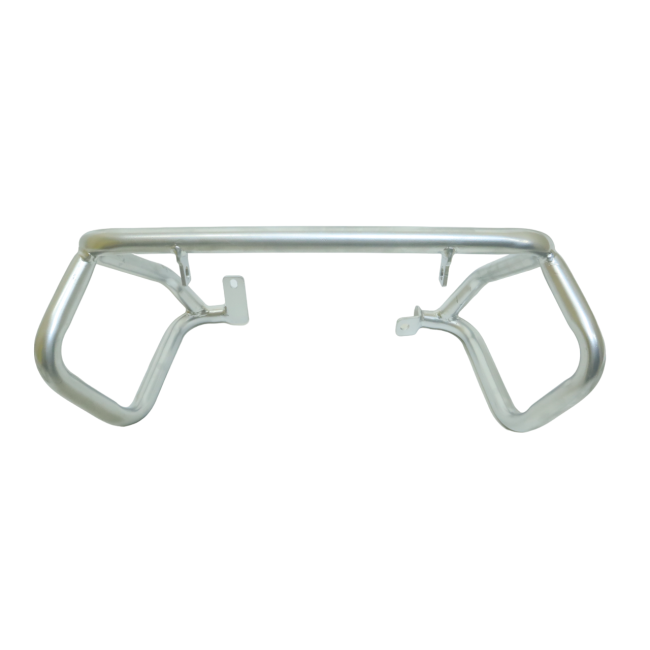 MotoCare Upper Lower Crash Guard Silver BMW G 310 GS front view