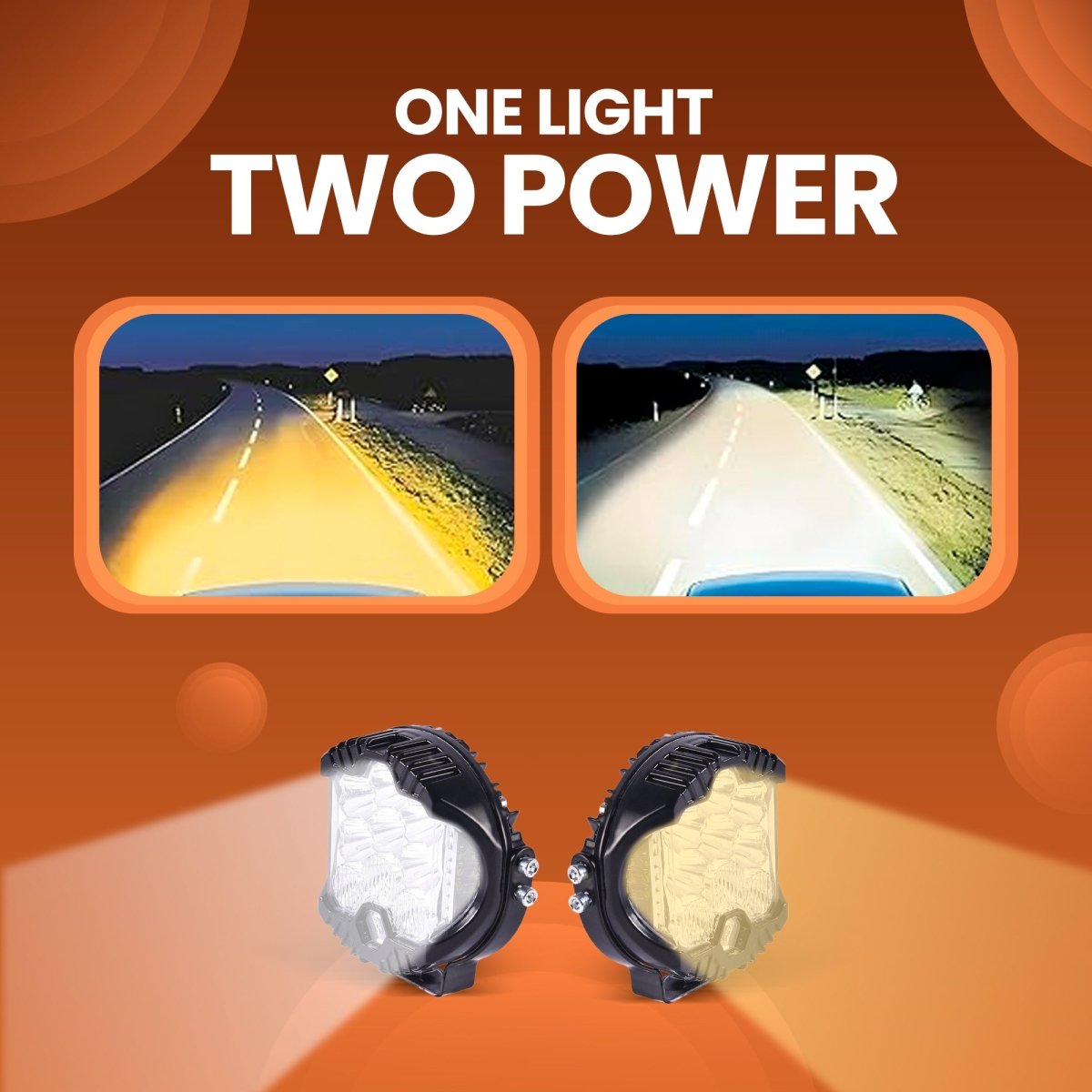 LGP Little Monster 16W LED fog lamp for bike
